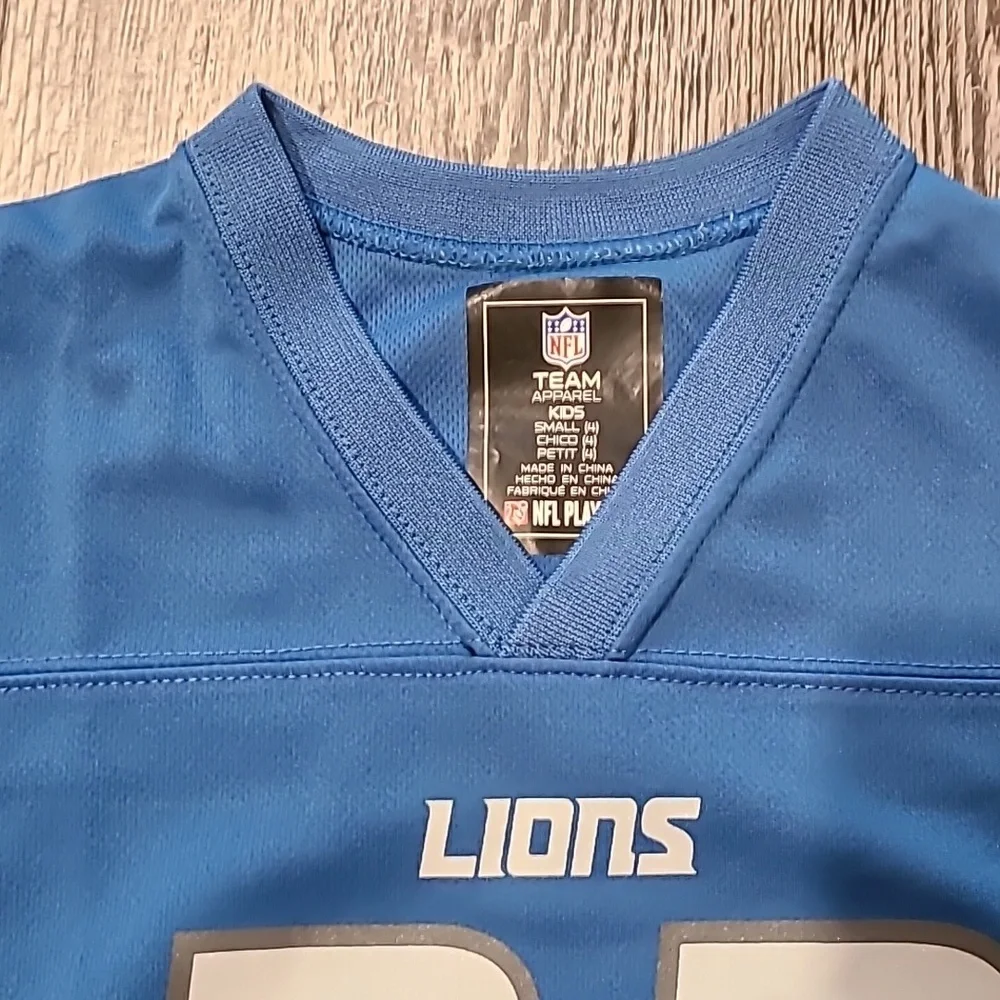 NFL Detriot Lions Jersey
